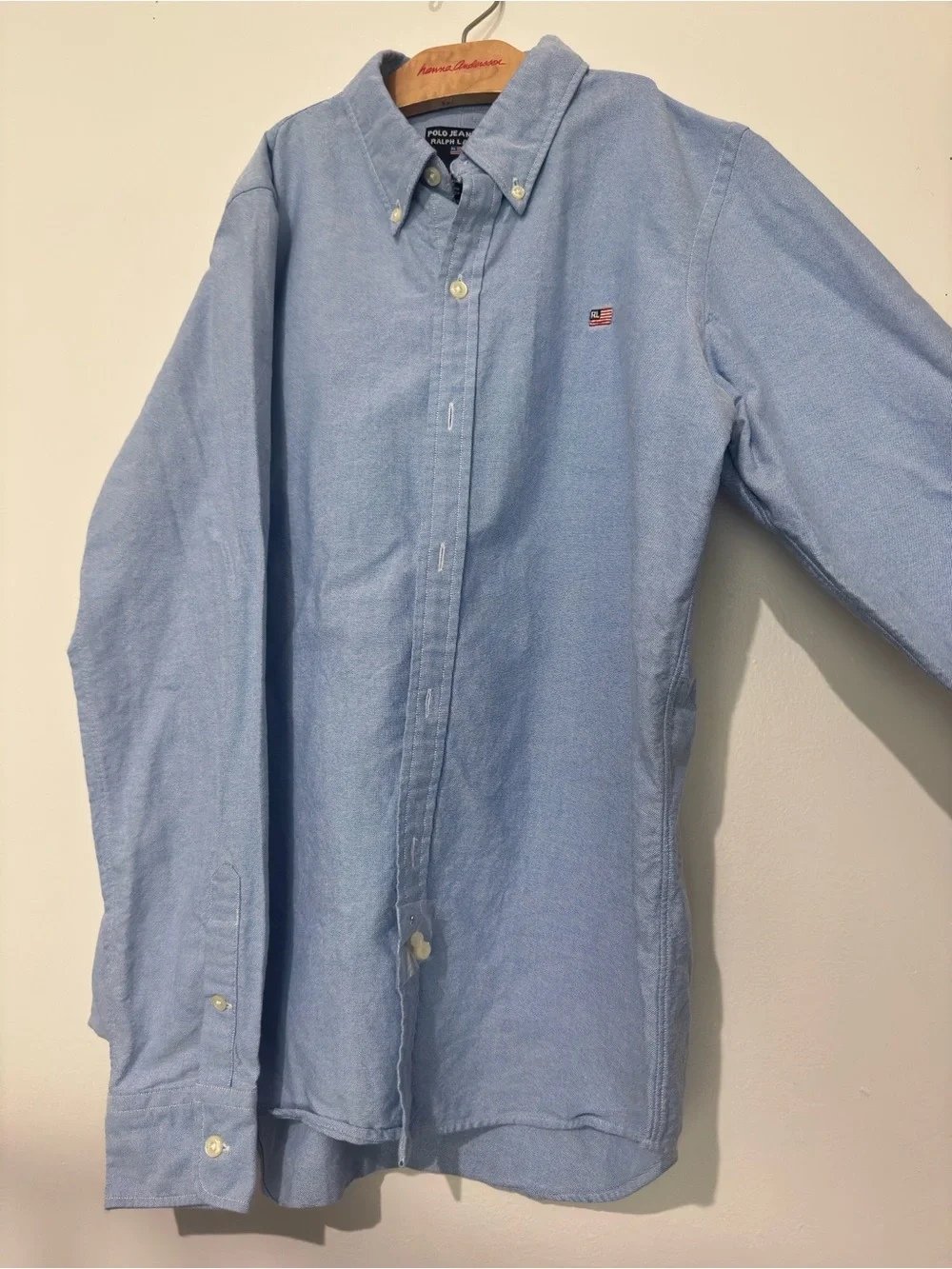 Ralph Lauren Light Blue denim Kids Button Down Shirt